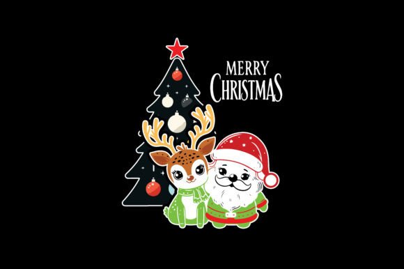 Abstract Reindeer Christmas Artwork Review