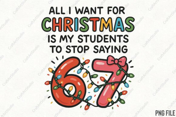 All I Want for Christmas is My, 6 7 PNG Illustrations