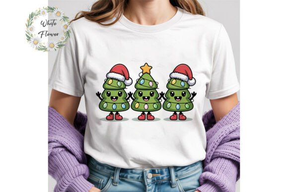 Cute Christmas Tree Sublimation PNG for Marketing and Branding