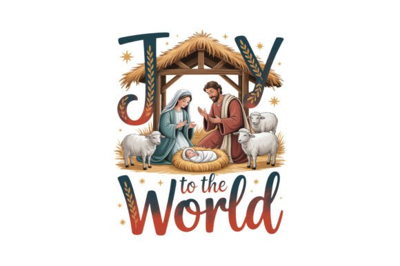Joy to the World Christmas Png Design: A Designer’s Review for Small Business Branding