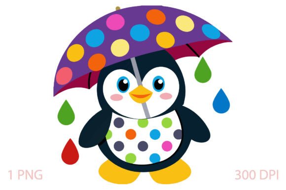 Penguin Christmas PNG: A Festive Illustration for Handmade Product Design