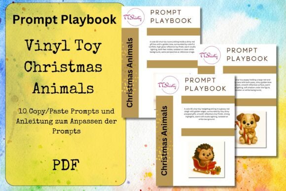 Vinyl Toy Christmas Animals Prompts: A Crafter’s Review of Festive Illustrations